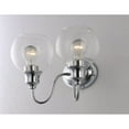 thumbnail image 4 of Maxim 1112CLPC Ballord 2-Light Bath Vanity Wall Light, Polished Chrome, 4 of 4