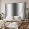 thumbnail image 3 of Dark Grey White Tapestry for Bedroom Wall Hanging Tapestry, Farmhouse Ombre Color Modern Simple Ceiling Backdrop Tapestries Poster Blanket Wall Decor for Teens Room Living Room Dorm 39" x 59", 3 of 8