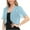 Light Blue, variant on Timegard Shrugs for Dresses Summer Lightweight Chiffon Short Sleeve Open Front Beach Casual Flowy Top