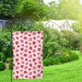 thumbnail image 2 of Wukai Hand Drawn Strawberry Print Garden Flag 12.5x18 Inch Double Sided Sun-resistant Rain-resistant, Wrinkle-resistant Colorfast(Only Flag), 2 of 7