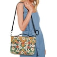 thumbnail image 6 of FOR U DESIGNS Tropical Flowers Plants Bible Cases for Woman Stylish Sturdy Bible Protective Carrier Size X-Large Leather Bible Cover with Adjustable Strap Bible Case Bag Book Carrying Case, 6 of 7