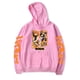 thumbnail image 1 of Haikyu!! Sudaderas con capucha de juego, chaqueta informal para niños y adultos, tallas para niños, jersey de Cosplay Hinata Shoyo, Jersey UnisexRosa ANiños160 Deng Xun unisex, 1 of 2