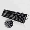 thumbnail image 4 of XTMPMY Mejore la productividad y la comodidad de su oficina en casa con el último conjunto de teclado y mouse con cable USB universal, eficiente y sin luminosidad: perfecto para la mejor experiencia, 4 of 6