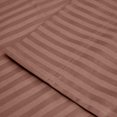 thumbnail image 5 of Egyptian Cotton 650 Thread Count Stripe Sheet Set  Twin XL-Taupe, 5 of 5