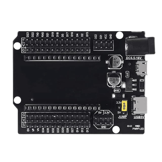 Placa de expansión ESP32 Desarrollo Tipo-C MICRO USB 30Pin GPIO Distribución Hugtrwg Para estrenar