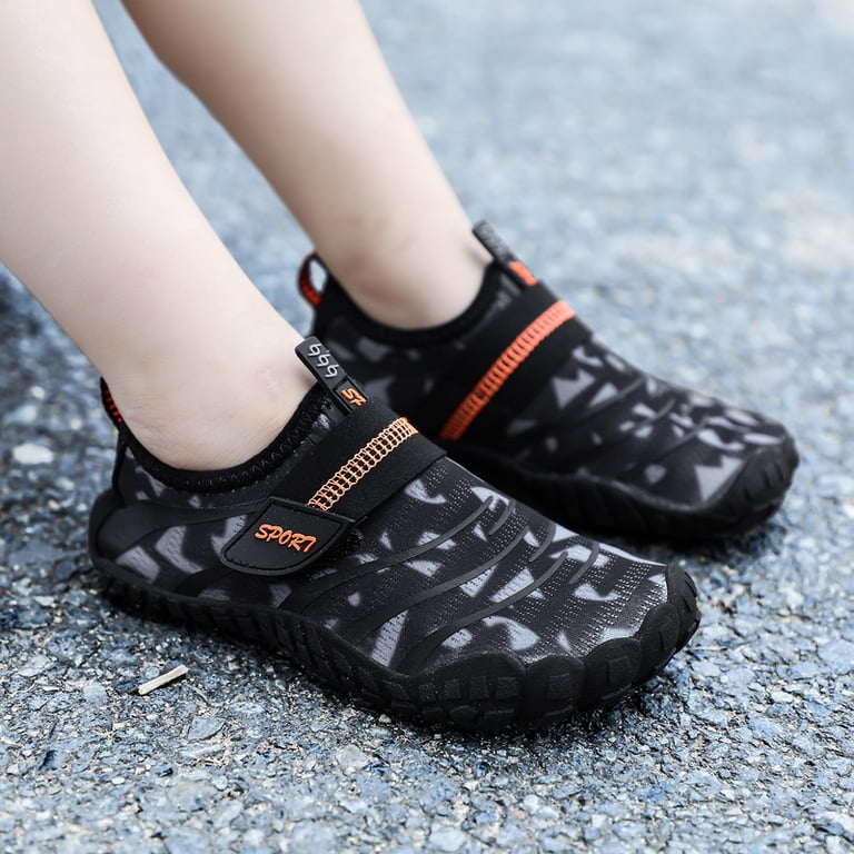 Chaussures Aquatiques Ocean Pacific Taille Enfant 7/8 US – Noires Et Vertes, Scratch, Occasion