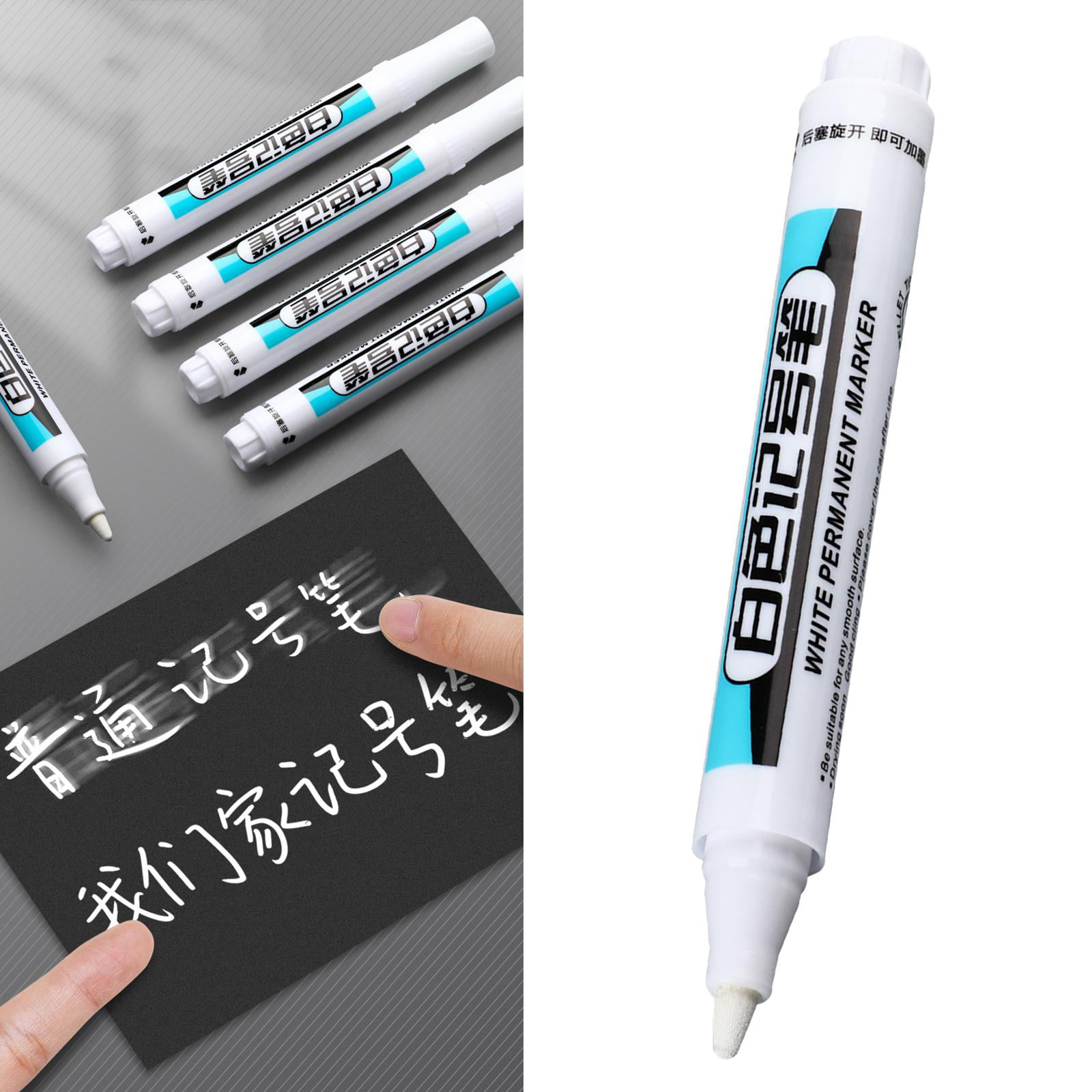 Multipurpose White Markers Paint Pen Carpenter DIY Crafts Marking