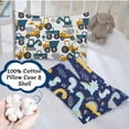 thumbnail image 6 of Kid Toddler Pillowcase,2 Packs Cotton Pillow Cover for Kids Bedding,14x22 Pillowslip Case Fits Pillows,Envelope Closure Travel Pillow Pillowcase, 6 of 6
