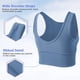 thumbnail image 4 of Top corto deportivo reversible azul sin mangas talla L, 4 of 6