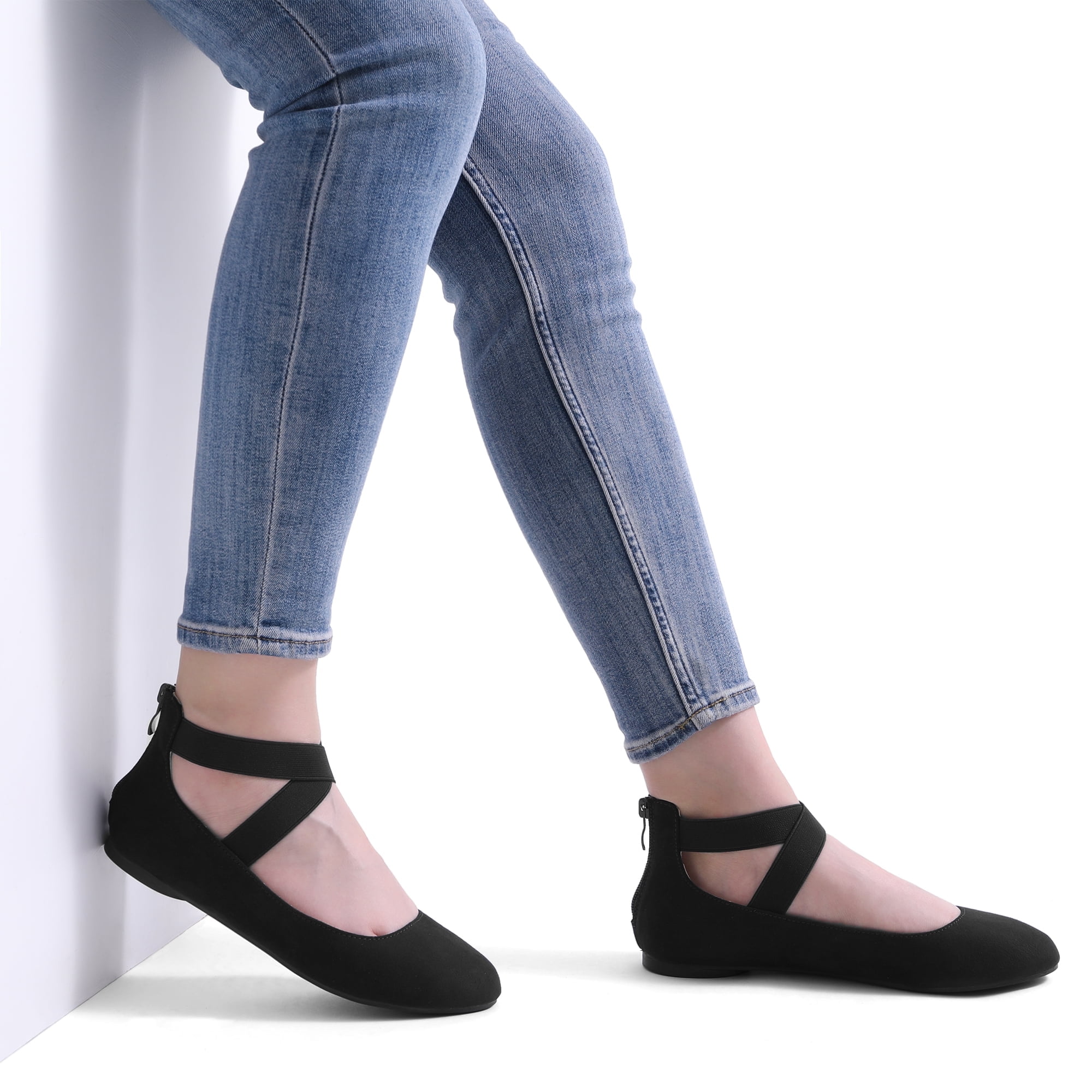 Dream Pairs Women's Ballet Flats Mary Jane Slip-Ons photo 7