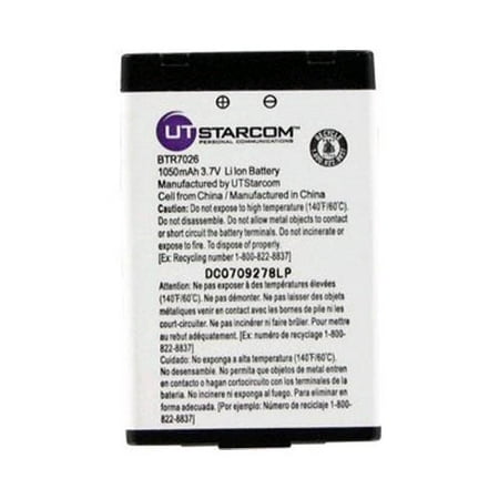- OEM UTStarcom BTR-7025 CDM-7025 CDM-120 1050 mAh Standard Battery (Bulk Packaging)