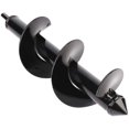 thumbnail image 5 of Spiral Alloy Earth Auger Drill Bit Garden Digger Tool 8x18cm, 5 of 5