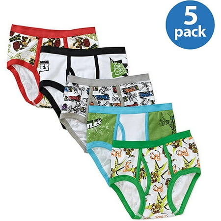 Teenage Mutant Ninja Turtles Boys Underwear 5 Pack