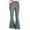 Y Army Green Leggings for Women, variant on Women's Bottoms Fashion Full Trousers Reflective Flare Pants Slim High Waist Wide Leg Ruffled Long Pants For Girls Comfy Lounge Casual Pants Colorful Green M