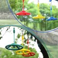 thumbnail image 3 of Children Swingset Steering Wheel Playground Plastic Safety Swing Set Interactive Gaming Device Interactive Game Playing Fixing Accessories Red, 3 of 8