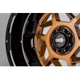thumbnail image 2 of Grid Custom Wheel for 20x9 inch Gloss Bronze w/Matte Black Lip D2988R24, 2 of 5