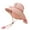 Pink, variant on Toddler Kids Sun Hats Visor Hat With Usb Fan Cute Cartoon Design Wide Brim Adjustable Lightweight Bucket Hats,Beige,One Size