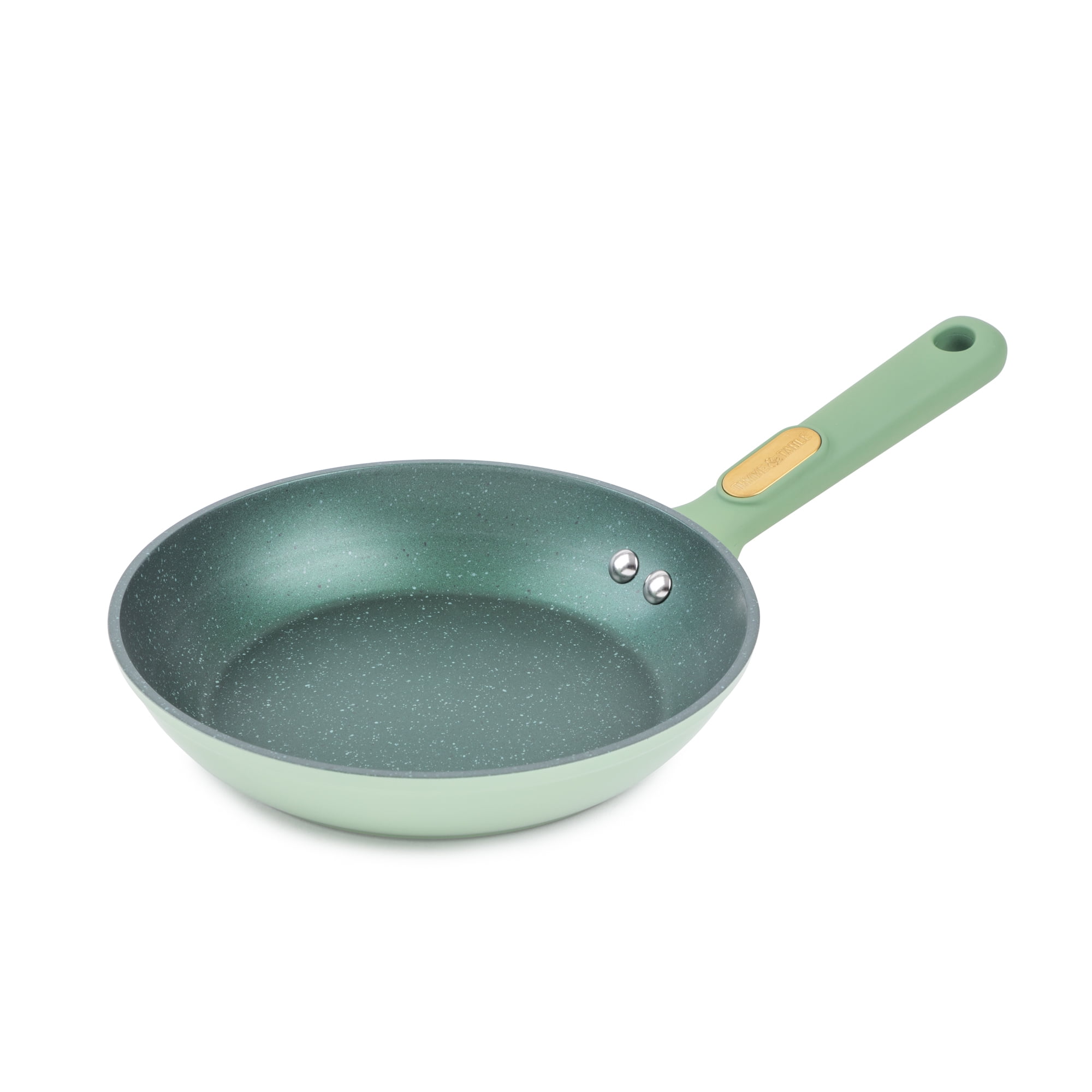 Thyme & Table Granite 12-Piece Cookware Set Non-Stick - Green