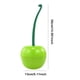 thumbnail image 4 of Cepillo para El Inodoro en Forma Cereza Con Limpieza Del Soporte (cabeza Cepillo) Verde Blanco, 4 of 4