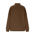 thumbnail image 5 of Womens Jacket Sevevn Women's Oversized Button Jacket Long Sleeve Coat Fall Winter Outerwear with Pockets, 5 of 9