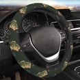 thumbnail image 5 of Picia Largemouth Bass jumps out of water Pattern Car Steering Wheel Cover, Non-Slip, Breathable, Universal 15 inch, 5 of 6