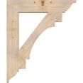 thumbnail image 3 of Ekena Millwork 5 1/2"W x 32"D x 38"H Merced Traditional Smooth Bracket, Douglas Fir, 3 of 4