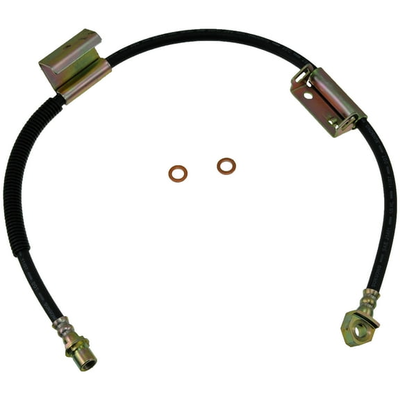 Dorman H381298 Front Driver Side Brake Hydraulic Hose for Specific Chevrolet / GMC Models Fits select: 1999-2007 CHEVROLET SILVERADO, 1999-2006 GMC NEW SIERRA