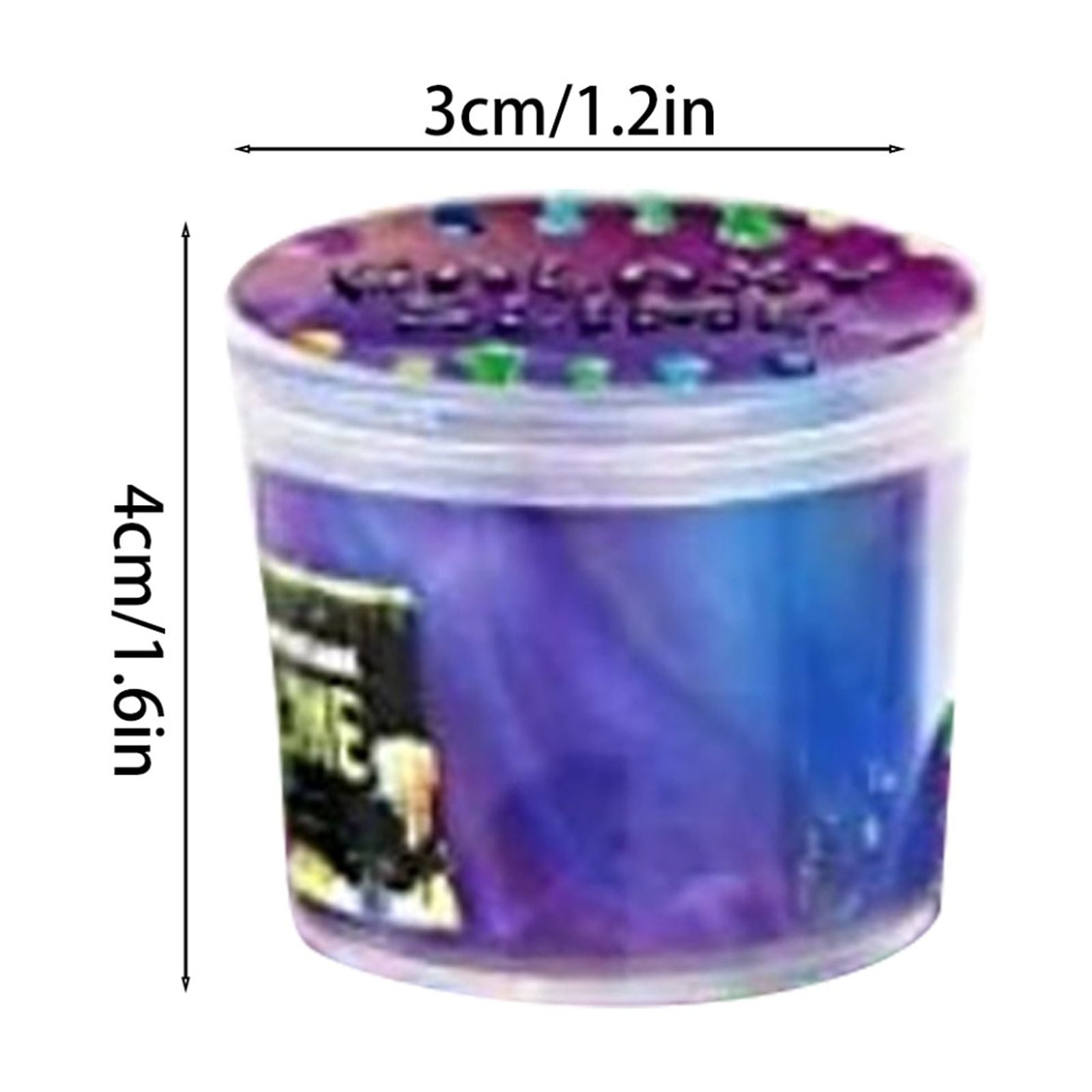 Glitter Slime Egg, Sparkly Putty Sensory Surprise Inside Real Eggshell Crack Open Activity, Stretchy Stress Relief Dough for All Ages