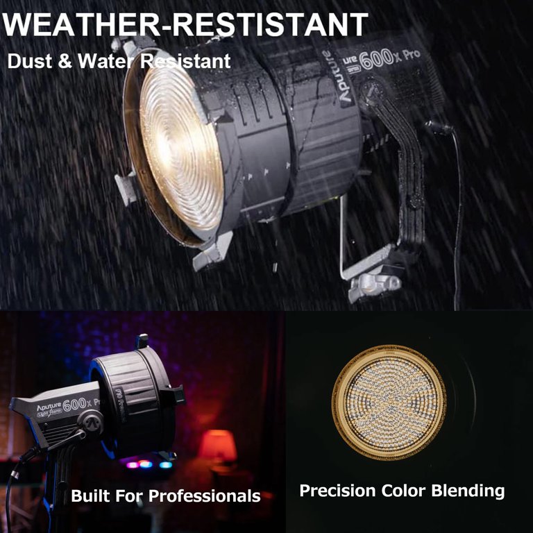 Aputure LS 600x Pro LED Light, Bi-Color 2700K~6500K, Bluetooth