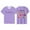 00#-Purple691, variant on T Shirt for Boys Letter Graphic Short Sleeve T-Shirt Tee Top Crew Neck Tshirt,White