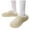 OTHER, variant on Womens House Slippers Fleece Lined Fuzzy Plush Slip on Shoes Waterproof Arch Support Winter Snow Booties Slipper Black 5.5