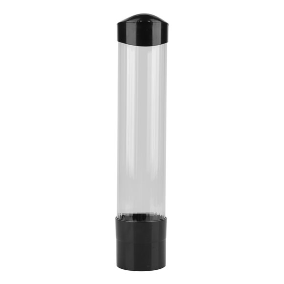60-80 Plastic Cup Holder Cup Dispenser One Touch Button Cup Holder for Home Office Black White Water Dispenser Paper Cup Holder