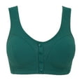thumbnail image 4 of Pimfylm Sports Bras Sport Bras For Women Cotton Bras For Women Green 38, 4 of 5