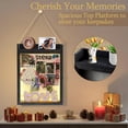 thumbnail image 2 of 11x16 Shadow Box Frame With Light  Memorial Display Case Shelves And Top Platform Deep For Pet Dog Keepsakes Flowers Black, 2 of 7