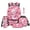 Axolotl Strawberry, variant on Cartoon Axolotl Backpack School Set 5Pcs with Portable Lunch Bag Pencil Case Lanyard Keychain Fashion Backpack for Kids Teens