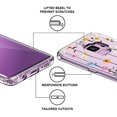 thumbnail image 4 of Galaxy S9 Case, Galaxy S9 Case Clear, Wildflower Floral Flower Pattern Printed Clear Design Transparent Plastic Back Case with TPU Bumper Case Cover for Samsung Galaxy S9, 4 of 7