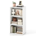 thumbnail image 1 of Giantex Bibliothèque à 3 Cubes, Étagère Ouverte Autoportante avec Tablettes Réglables à 7 Positions, Étagère d'Exposition Moderne, Blanc, 1 of 9