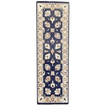 Wahi Rugs Hand Knotted Oushak Chobie s 2'6"x6'0" - W1112