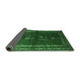 thumbnail image 2 of Ahgly Company Indoor Round Persian Emerald Green Traditional Area Rugs, 5' Round, 2 of 4