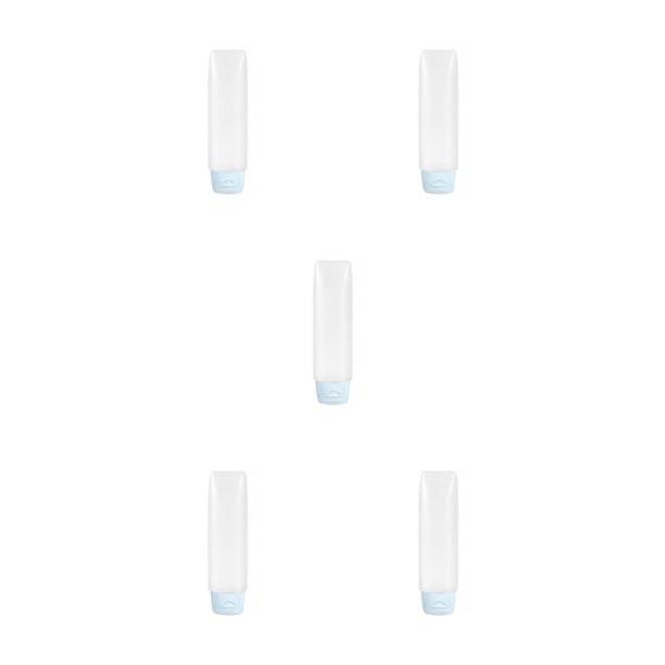Inteprter Botella exprimible de viaje Contenedor dispensador de de Reutilizable Tubo dispensador exprimible vacío Cuidado personal Type2 NO2