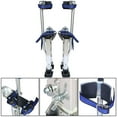 thumbnail image 6 of PET-U 15-23Inch Adjustable Drywall Stilts Work Stilts Aluminum Silver, 6 of 6