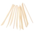 thumbnail image 1 of Miangastore 10Pcs Wood Pottery Tools for Sculpting and Smoothing Ivory Double-Ended, 1 of 8