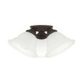 thumbnail image 2 of Livex Lighting - Wynnewood - 3 Light Flush Mount in Traditional Style - 16, 2 of 2