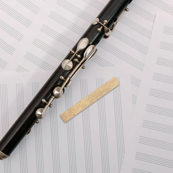 HOMEMAXS Clarinet Headjoint Cork Pads Set for Woodwind Instruments Leak Prevention Easy Installation 2pcs