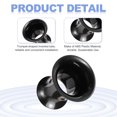 thumbnail image 3 of 82mm x 99mm Tube de Port de Haut-Parleur Caisson de Basses 2 Pcs, 3 of 6