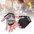 thumbnail image 5 of BOROCO Guantes De Levantamiento De Pesas, 1 Par De Guantes Antideslizantes para Ciclismo, Fitness, Medio Dedo, Guantes para Deportes Al Aire Libre para Hombres Y Mujeres(M-Negro), 5 of 5