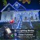 thumbnail image 2 of Cadena de luces Nielfoi, 30 m, 300 LED, azul y blanco, 8 modos, 2 of 9