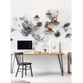 thumbnail image 3 of Watercolor Floral Band Mural Wall Art Peel and Stick Wallpaper, 3 of 4