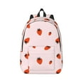 thumbnail image 2 of Rocae Strawberry for Durable Canvas Backpack Leisure Large Bag Travel Rucksack Multi-function Backpack Medium, 2 of 8