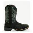 thumbnail image 2 of Justin Boots Mens Zeke Wide Embroidered Square Toe Cowboy  Mid Calf Boots, 2 of 7